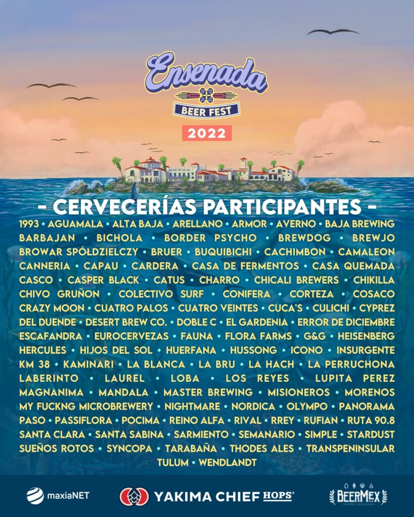 Lista la onceava edición del Ensenada Beer Fest Turitips